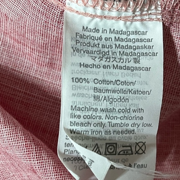 Madewell Pink Top Sz Small - Picture 9 of 9